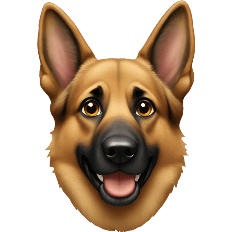 German shepherd  emoji