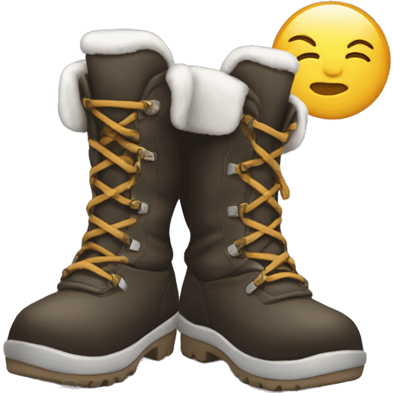 Moonboots  emoji