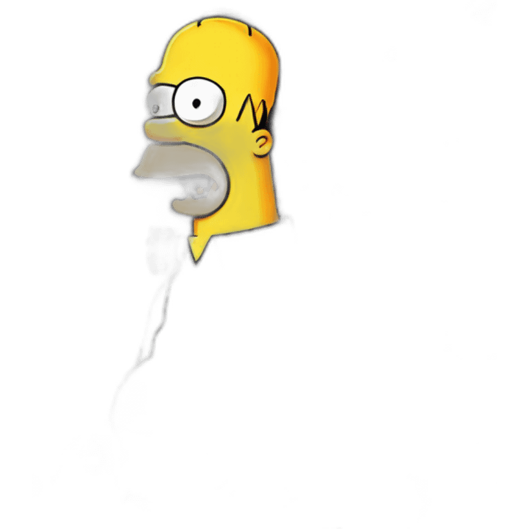 homer simpson choked emoji