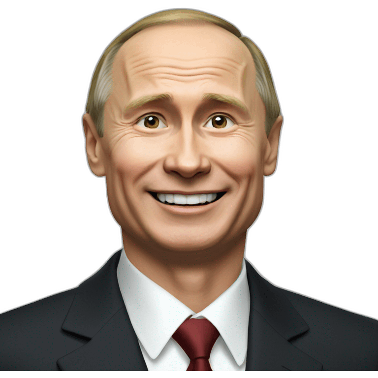 Putin smile emoji