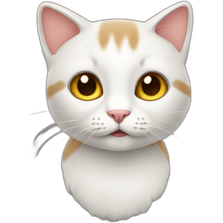 Un chat emoji