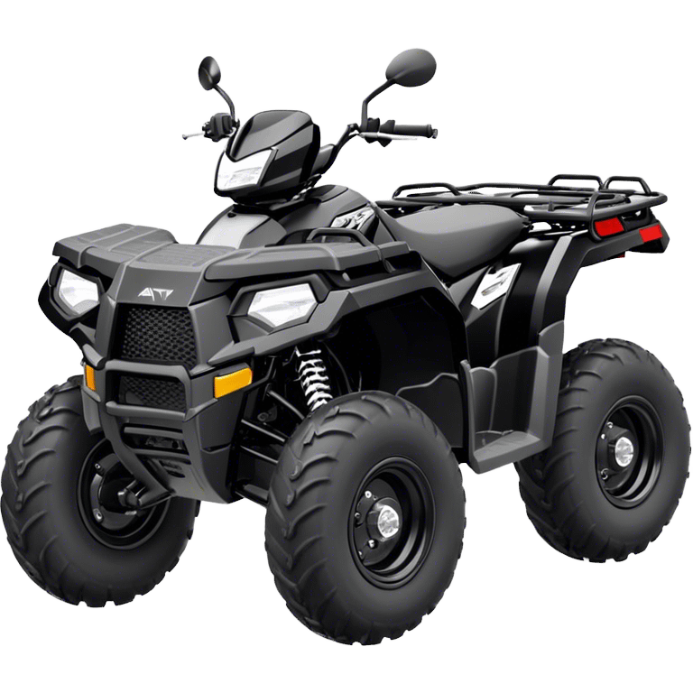 ATV - Polaris Sportsman 570 (Model Year: 2022) (Iconic colour: Black) emoji