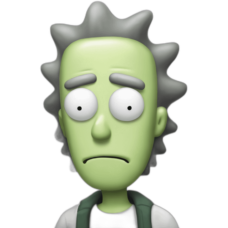 pickled rick from rick and morty emoji