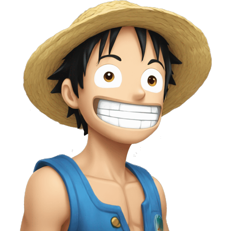 Luffy for one pièce emoji