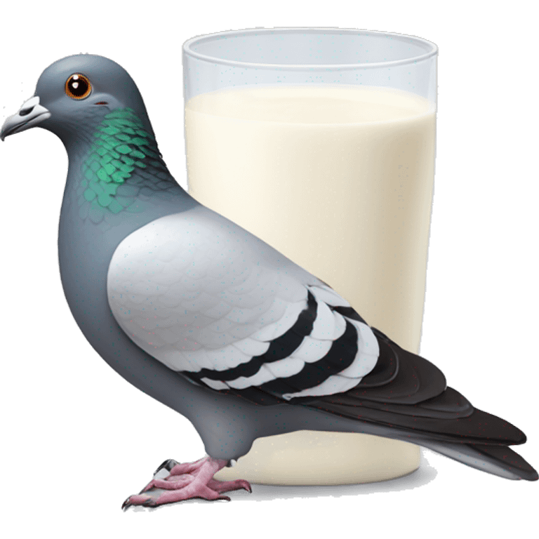 Pigeon’s milk emoji