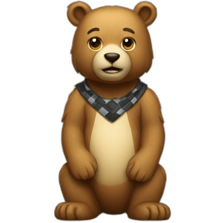 Chess bear emoji