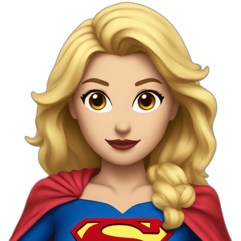 sexy supergirl emoji