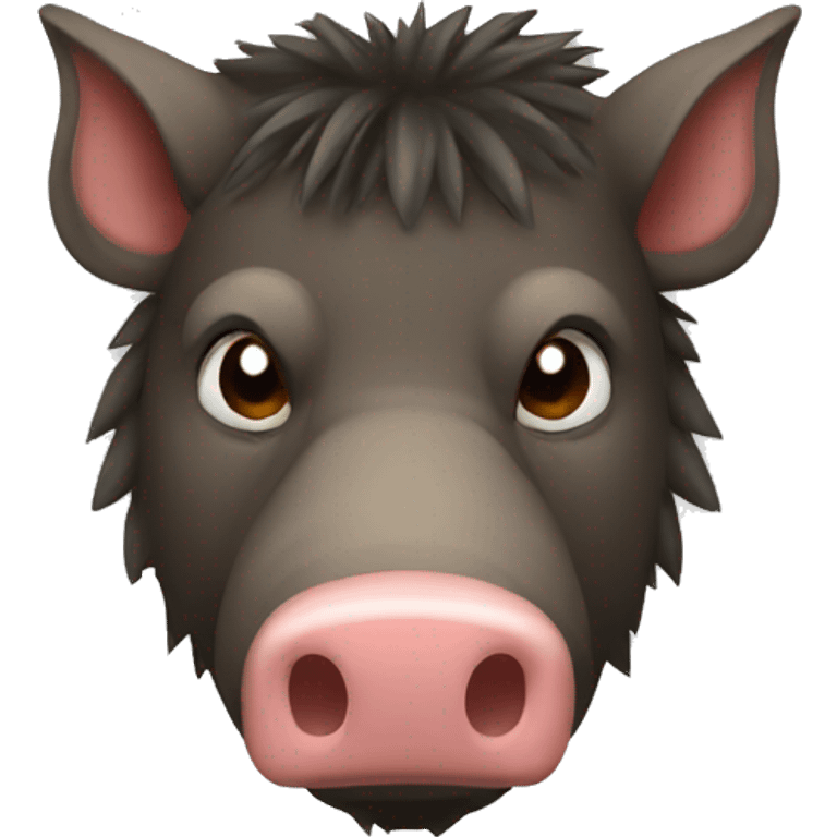 A Boar emoji