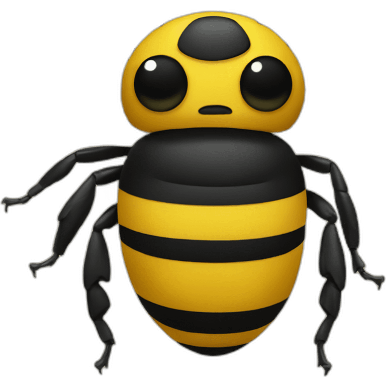 bumblebee with a human face emoji