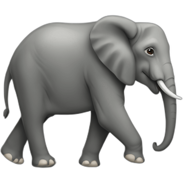 Thin wlephant emoji