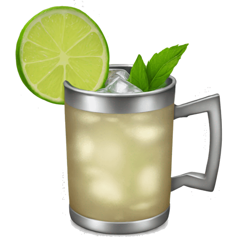 Moscow mule drink emoji