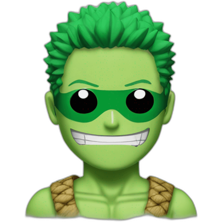 Zoro dans one piece emoji