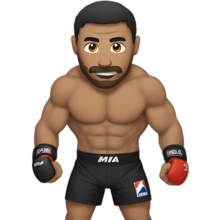 A mma french emoji