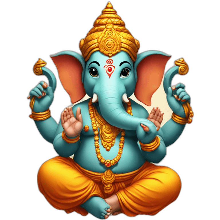 ganesha hindu god emoji