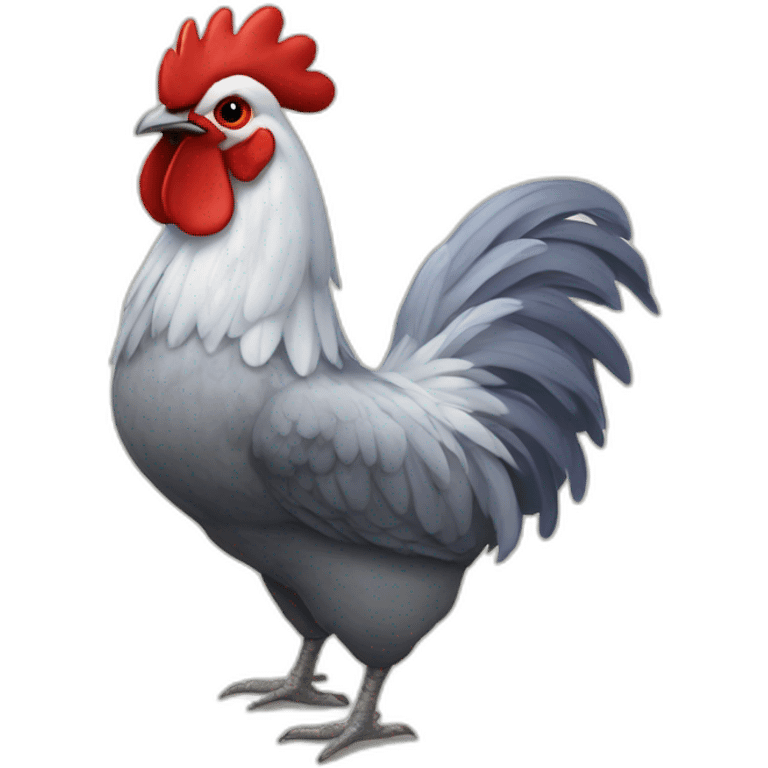 Gallo fino de pelea emoji