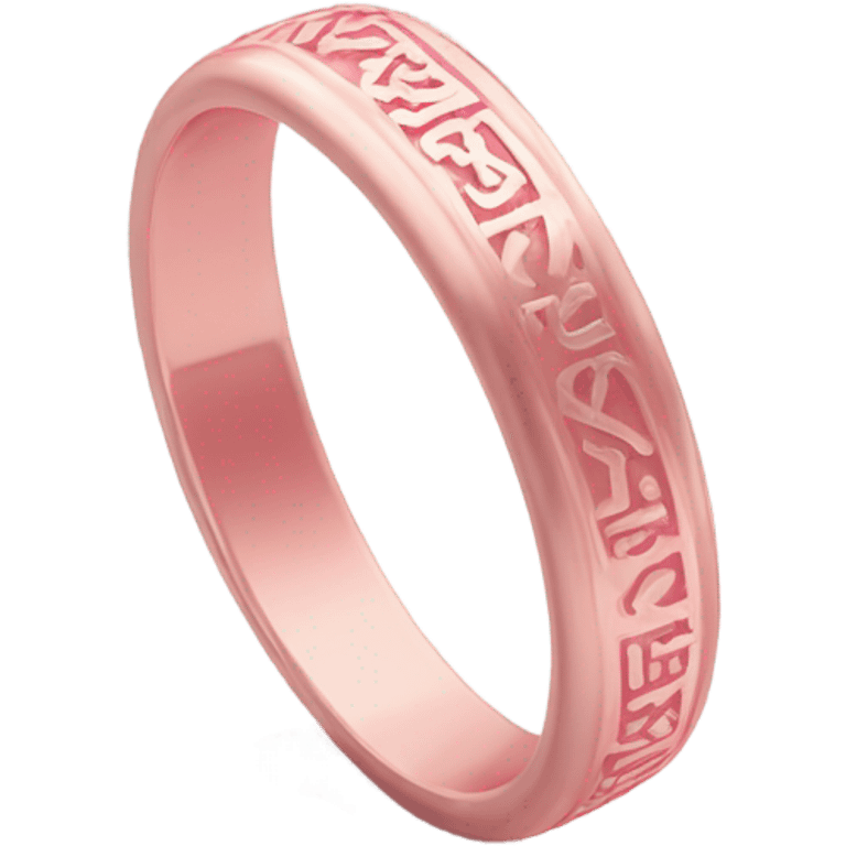 Dhikr Ring pink  emoji