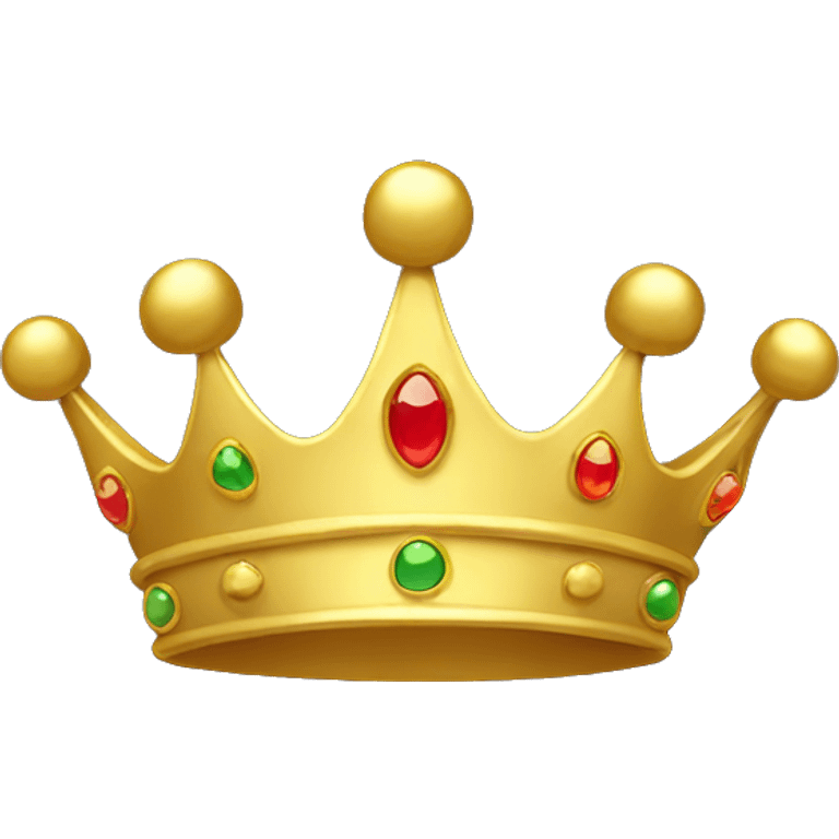 gold crown emoji