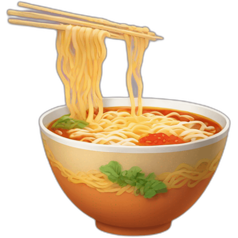 hot ramen emoji