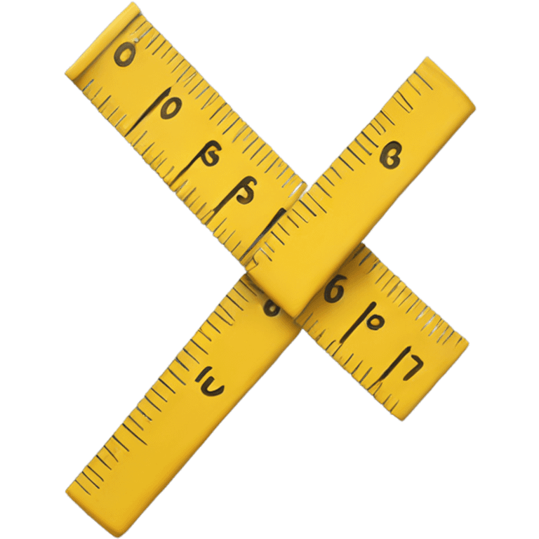 yellow ruler emoji