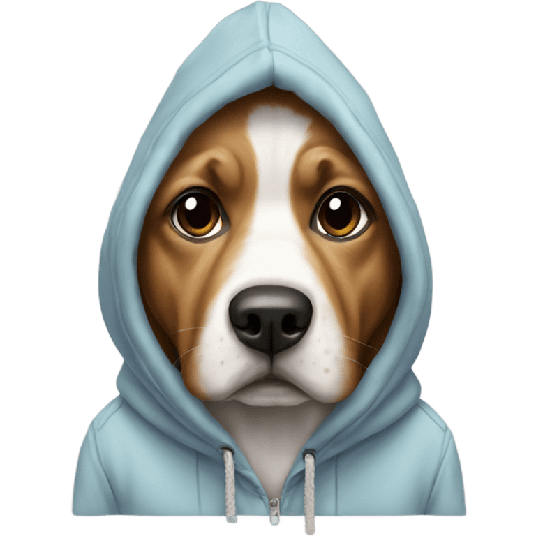 Dog hoodie emoji