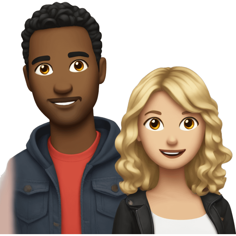 Taylor and Travis emoji