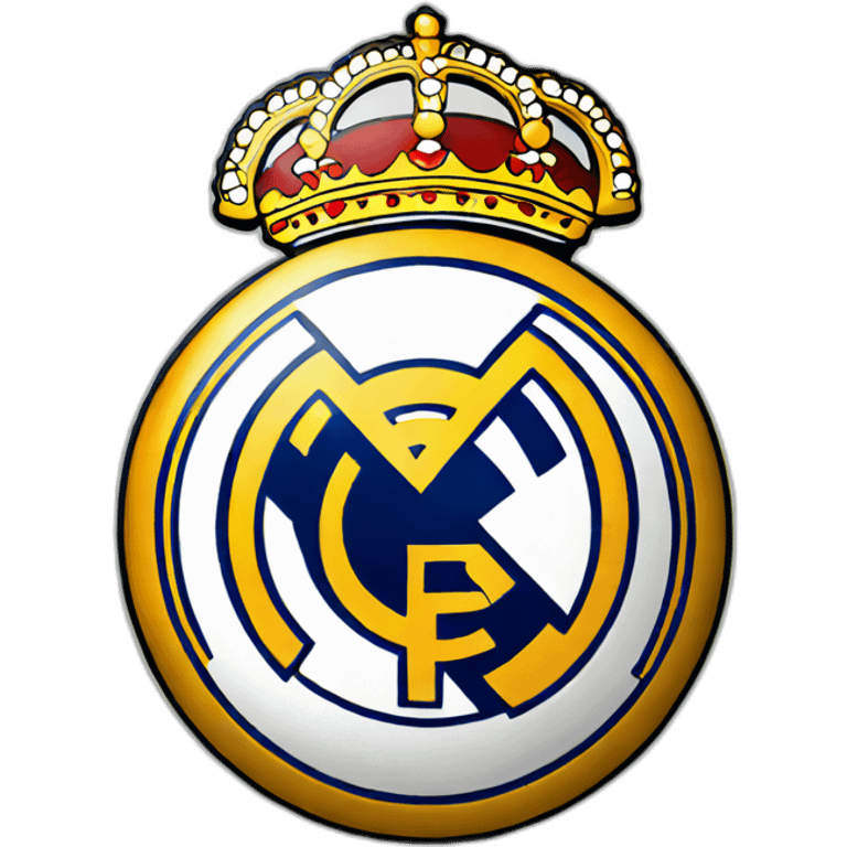 Real Madrid football emblem emoji