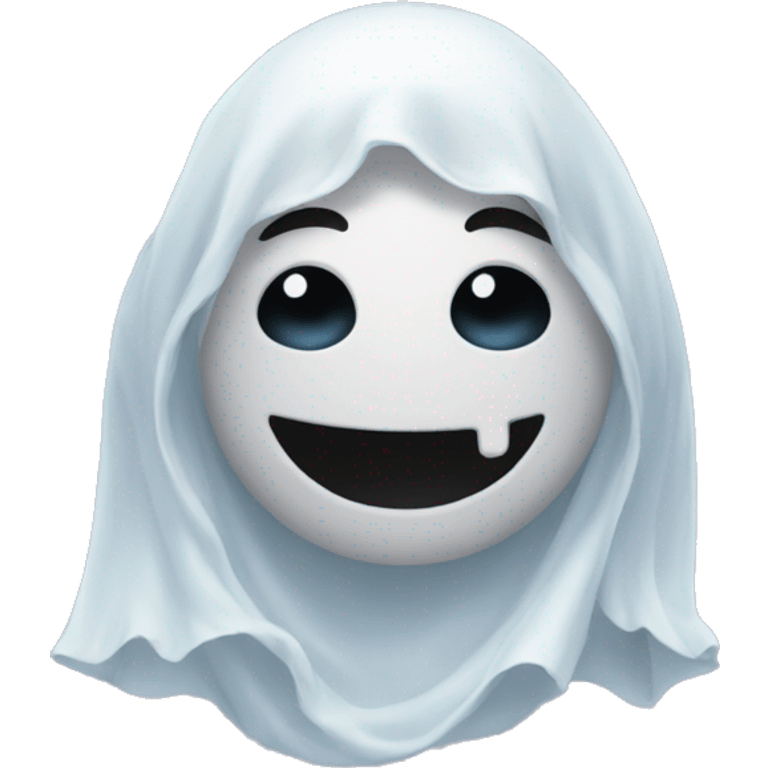 New Year's ghost emoji