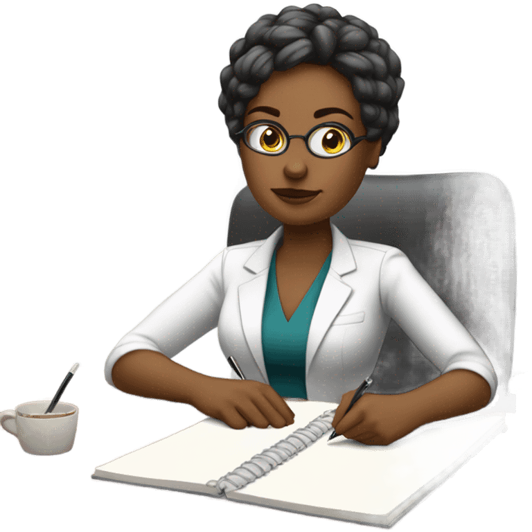 Female mental health therapist  emoji