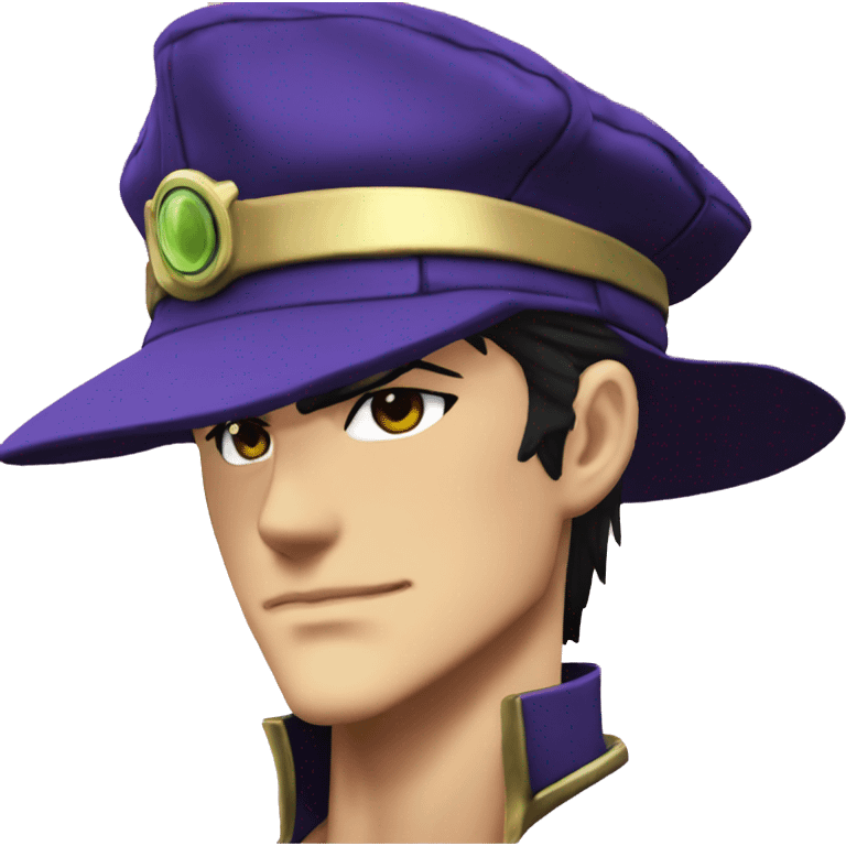 Jotaro from jojo bizzare adventure emoji