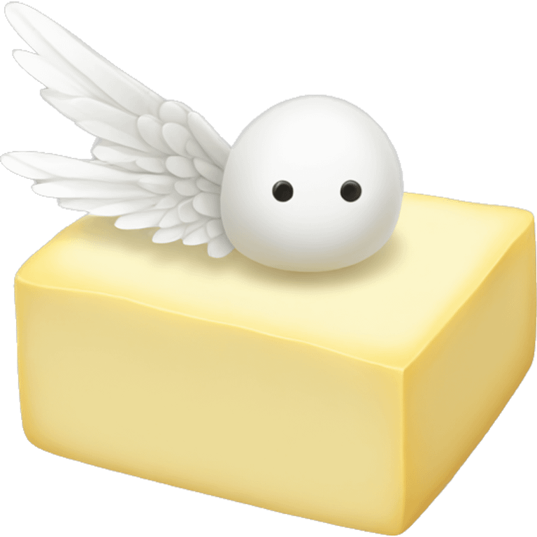 butter with white wings emoji