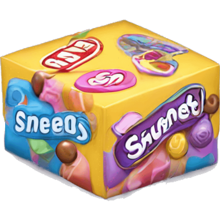 Packet of sweets  emoji