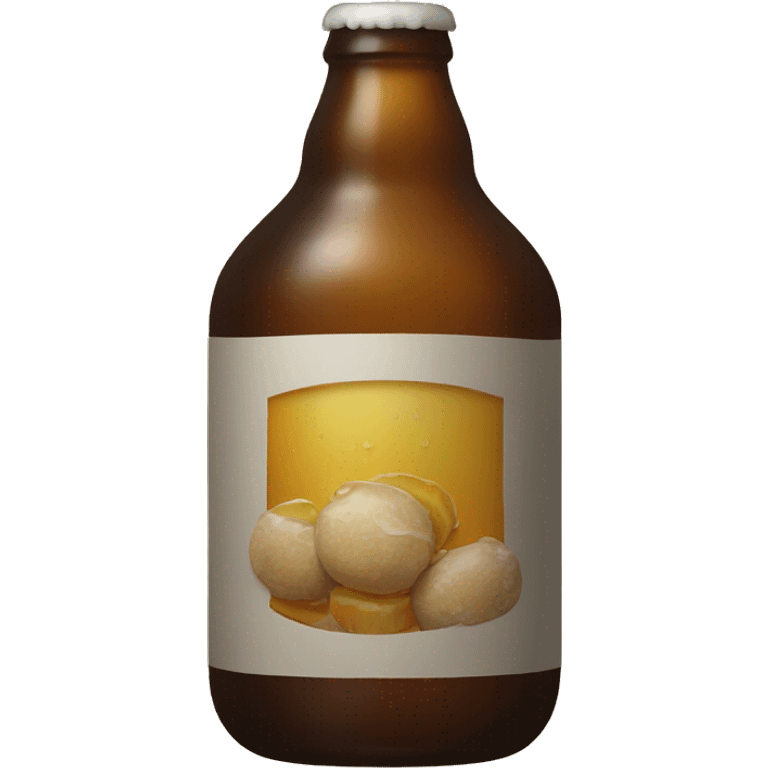 Halland qui boit une biere emoji