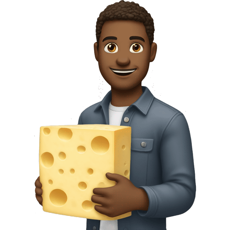 cole palmer holding a block of cheese emoji