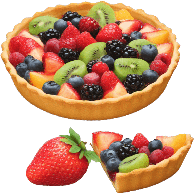 Fruit Tart emoji