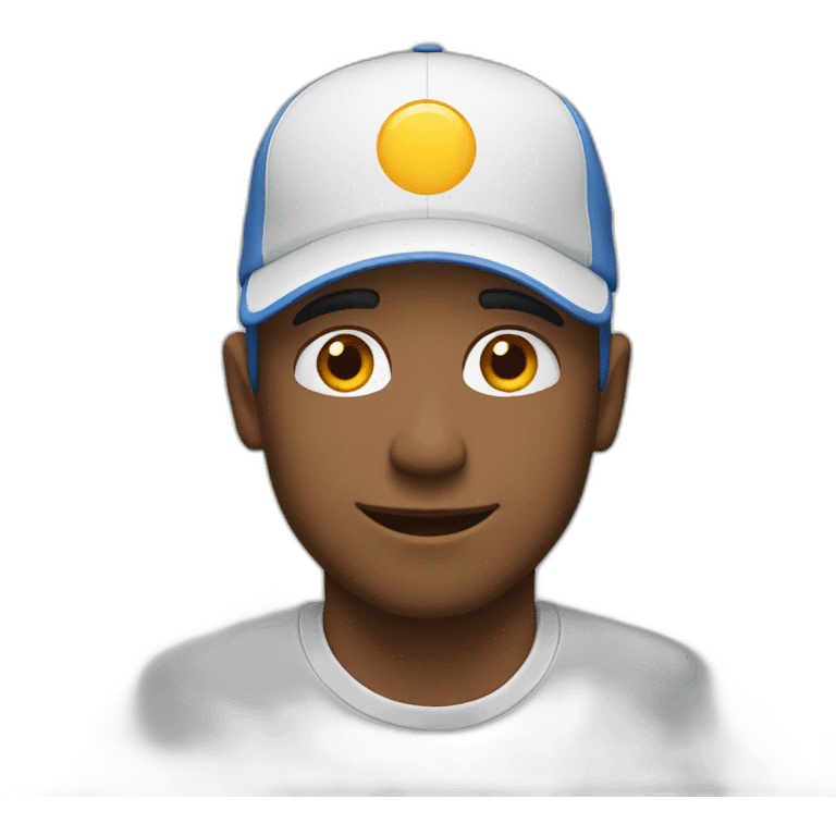 Man with cap emoji