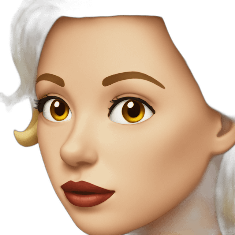 Scarlett johanson emoji