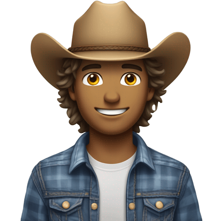 Country boy in Texas emoji