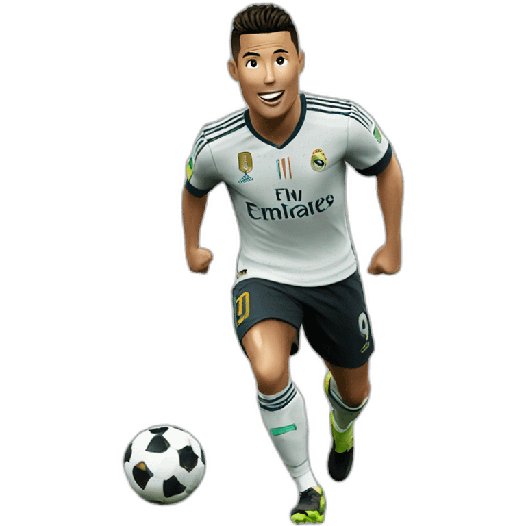 Ronaldo célébration emoji