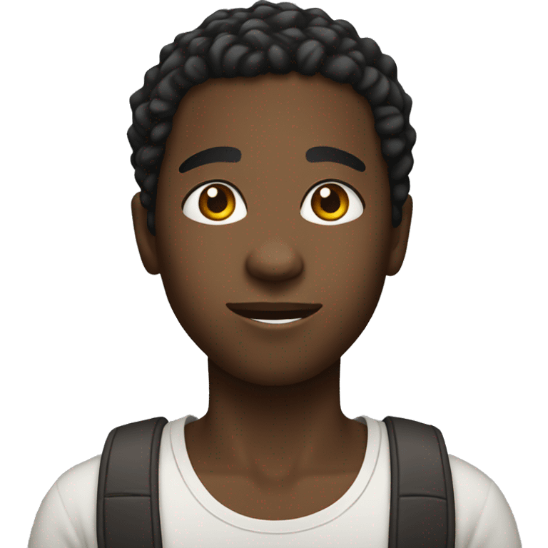 african american young male emoji