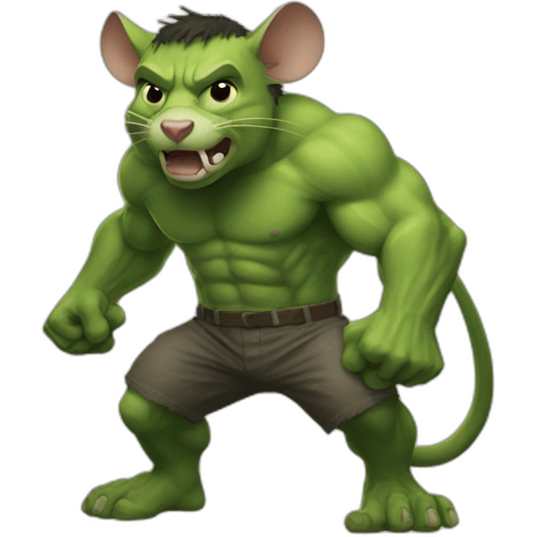 Hulk Rat emoji