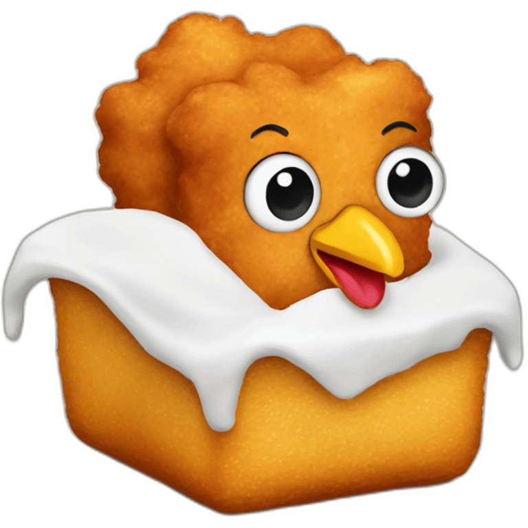 chicken nugget emoji