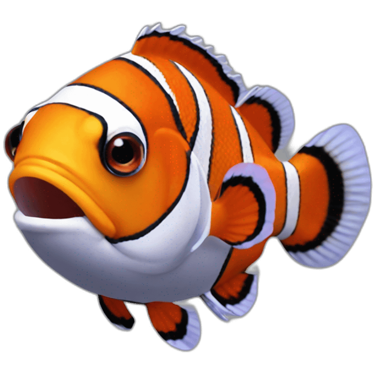 clown fish emoji