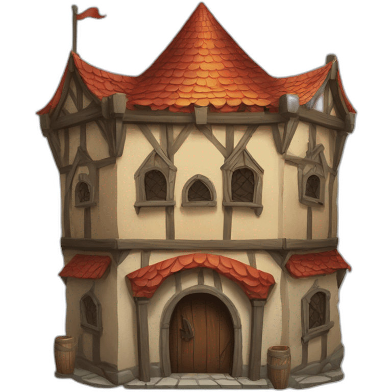 medieval building carnival funhouse emoji