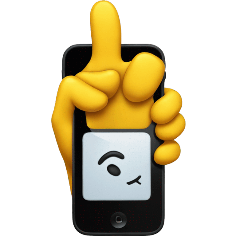 emoji sticking out its tongue with an hand making the phone gesture emoji