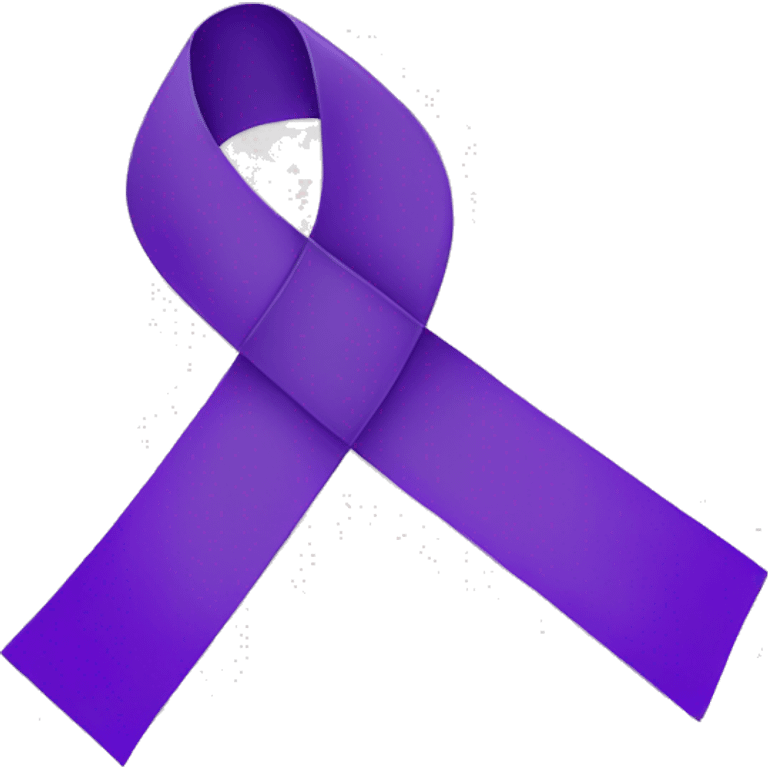 Domestic violence ribbon emoji