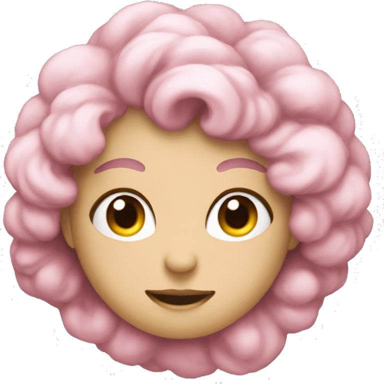 nuvola rosa emoji