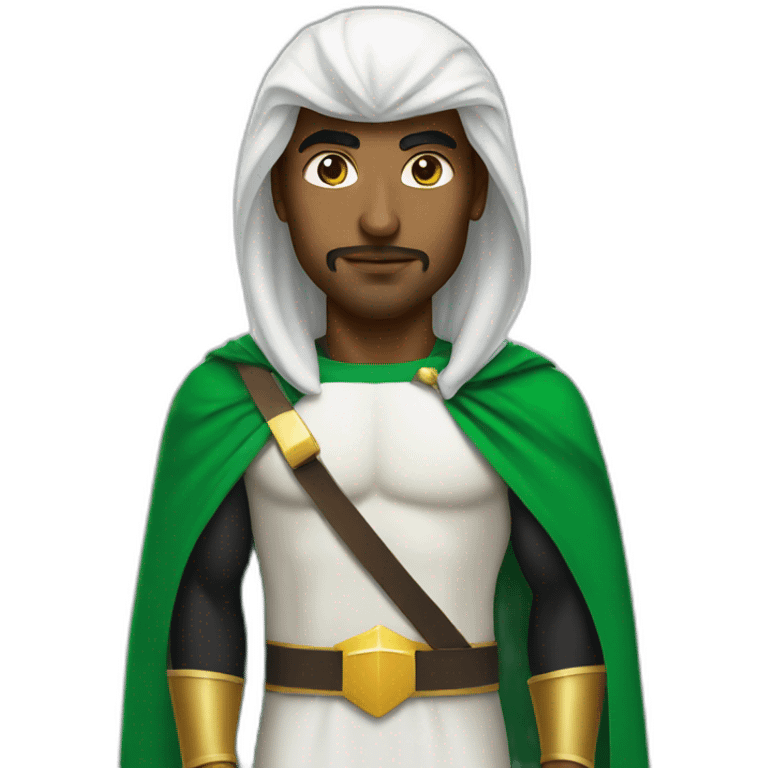 Saudi Super Hero emoji