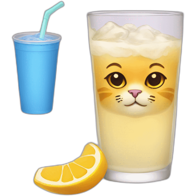 cat-drink emoji