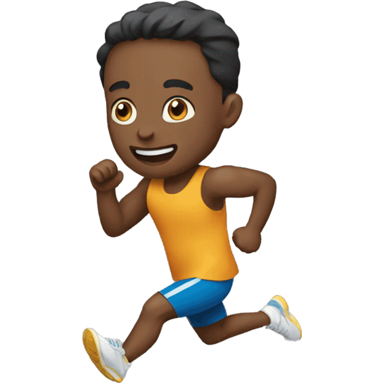 running emoji