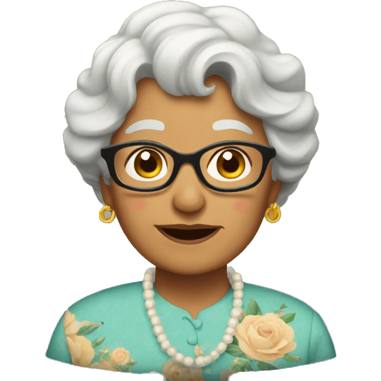 abuela y netflix emoji